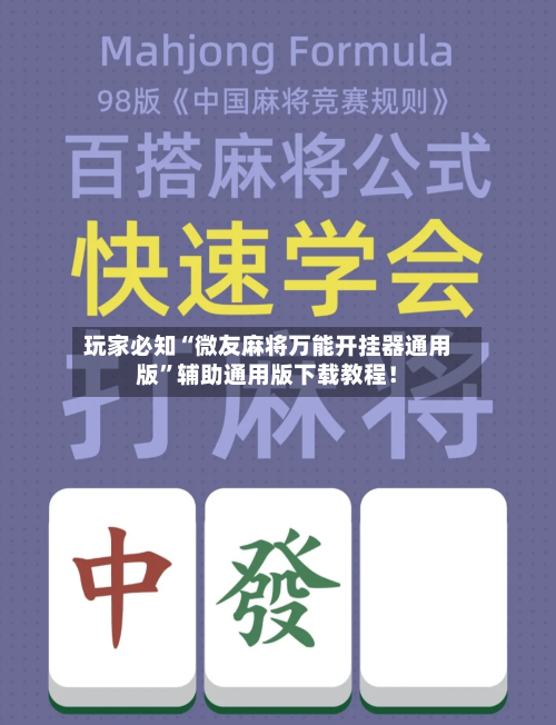 玩家必知“微友麻将万能开挂器通用版”辅助通用版下载教程！-第3张图片