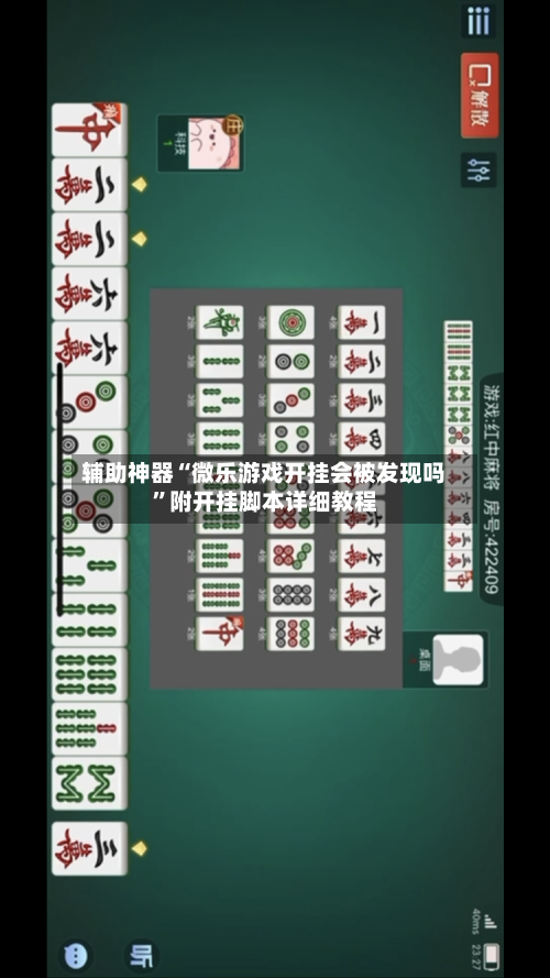 辅助神器“微乐游戏开挂会被发现吗”附开挂脚本详细教程-第2张图片