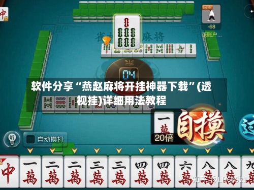 软件分享“燕赵麻将开挂神器下载”(透视挂)详细用法教程-第2张图片