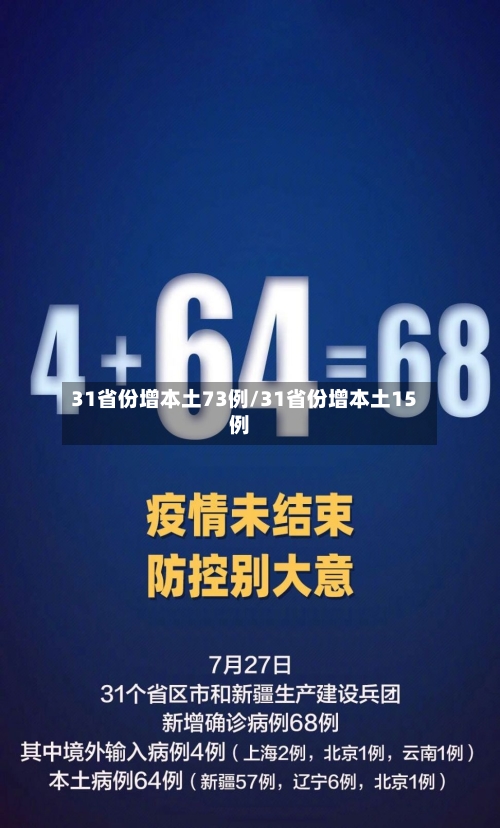 31省份增本土73例/31省份增本土15例-第3张图片