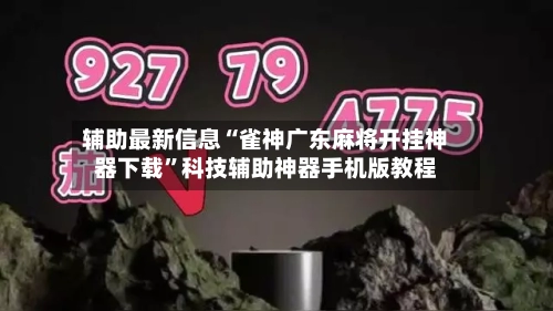 辅助最新信息“雀神广东麻将开挂神器下载	”科技辅助神器手机版教程-第2张图片