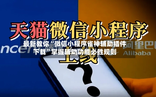 最新教你“微信小程序雀神辅助插件下载	”掌握辅助功能必胜规则-第2张图片