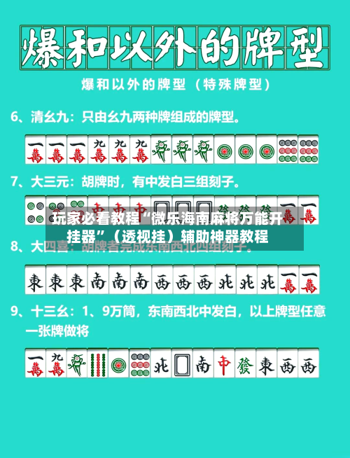 玩家必看教程“微乐海南麻将万能开挂器”（透视挂）辅助神器教程-第2张图片