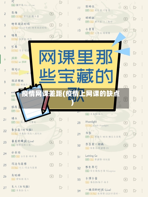疫情网课差距(疫情上网课的缺点)