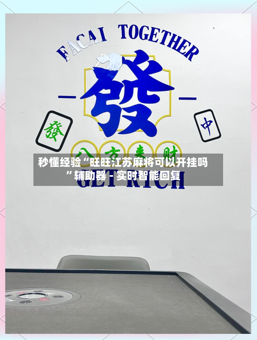 秒懂经验“旺旺江苏麻将可以开挂吗”辅助器 - 实时智能回复-第3张图片