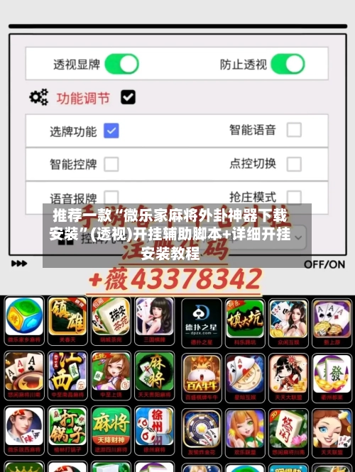 推荐一款“微乐家麻将外卦神器下载安装”(透视)开挂辅助脚本+详细开挂安装教程-第2张图片