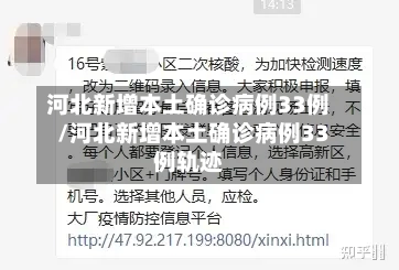 河北新增本土确诊病例33例/河北新增本土确诊病例33例轨迹-第3张图片