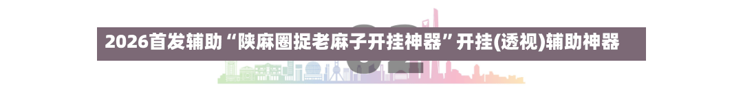 2026首发辅助“陕麻圈捉老麻子开挂神器”开挂(透视)辅助神器-第3张图片