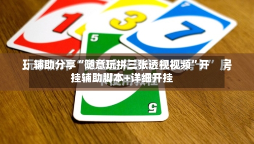 辅助分享“随意玩拼三张透视视频	”开挂辅助脚本+详细开挂-第2张图片