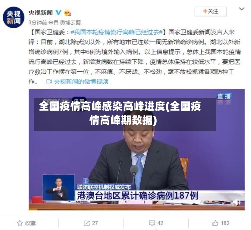 全国疫情高峰感染高峰进度(全国疫情高峰期数据)-第2张图片