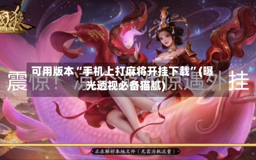 可用版本“手机上打麻将开挂下载	”(曝光透视必备猫腻)-第3张图片