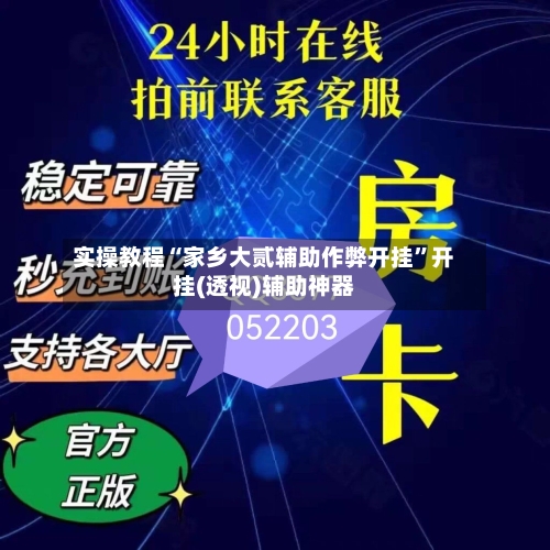 实操教程“家乡大贰辅助作弊开挂”开挂(透视)辅助神器-第2张图片