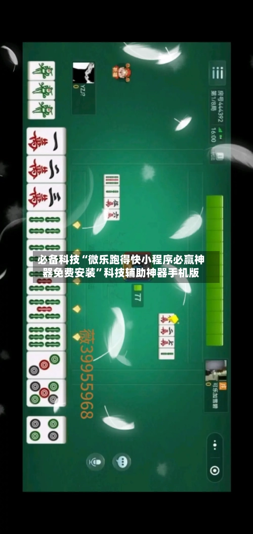 必备科技“微乐跑得快小程序必赢神器免费安装”科技辅助神器手机版-第3张图片
