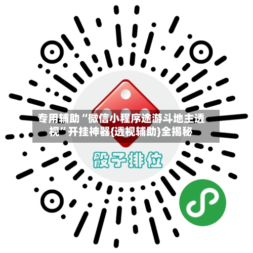 专用辅助“微信小程序途游斗地主透视”开挂神器{透视辅助}全揭秘-第2张图片