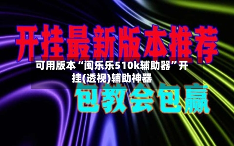 可用版本“闽乐乐510k辅助器”开挂(透视)辅助神器-第2张图片