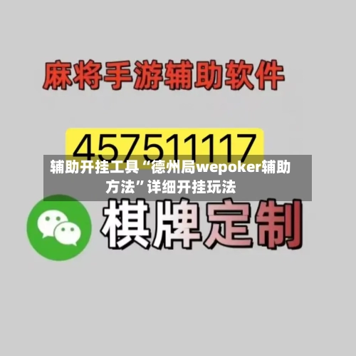 辅助开挂工具“德州局wepoker辅助方法	”详细开挂玩法-第2张图片