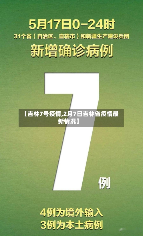 【吉林7号疫情,2月7日吉林省疫情最新情况】-第1张图片