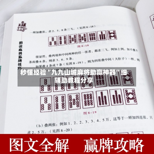 秒懂经验“九九山城麻将助赢神器	”细辅助教程分享-第1张图片