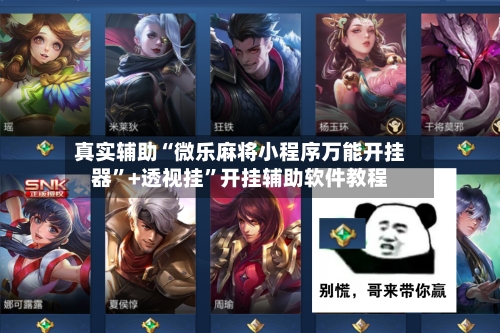 真实辅助“微乐麻将小程序万能开挂器”+透视挂”开挂辅助软件教程-第3张图片