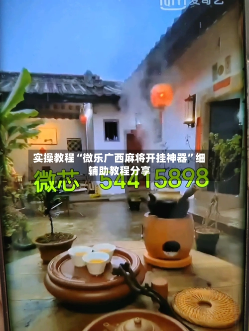实操教程“微乐广西麻将开挂神器”细辅助教程分享-第2张图片