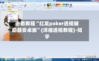 必看教程“红龙poker透视辅助器安卓版	”(详细透视教程)-知乎-第2张图片