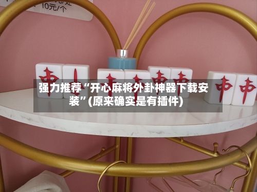 强力推荐“开心麻将外卦神器下载安装”(原来确实是有插件)-第2张图片