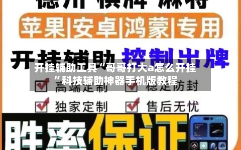 开挂辅助工具“哥哥打大a怎么开挂”科技辅助神器手机版教程-第3张图片