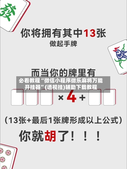 必看教程“微信小程序微乐麻将万能开挂器”(透视挂)辅助下载教程-第3张图片