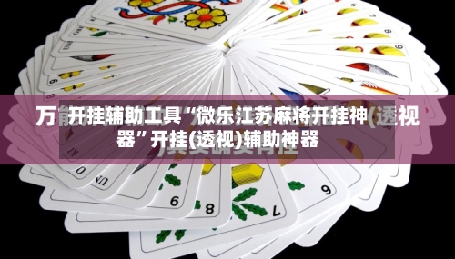 开挂辅助工具“微乐江苏麻将开挂神器”开挂(透视)辅助神器-第3张图片