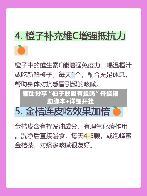 辅助分享“柚子联盟有挂吗”开挂辅助脚本+详细开挂