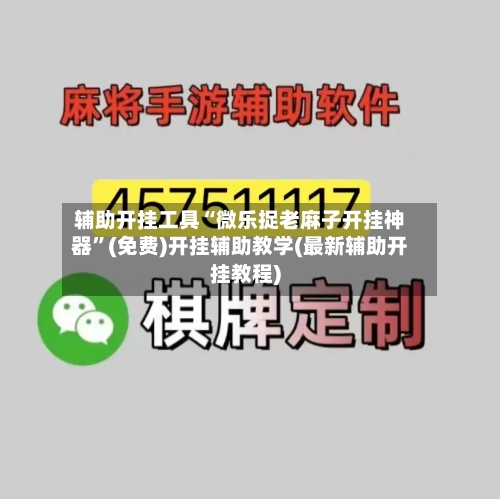 辅助开挂工具“微乐捉老麻子开挂神器	”(免费)开挂辅助教学(最新辅助开挂教程)-第2张图片