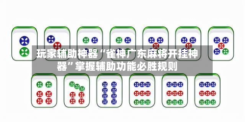 玩家辅助神器“雀神广东麻将开挂神器”掌握辅助功能必胜规则-第2张图片