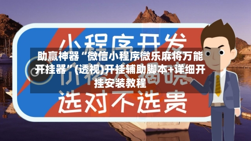 助赢神器“微信小程序微乐麻将万能开挂器”(透视)开挂辅助脚本+详细开挂安装教程-第2张图片