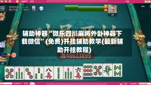辅助神器“微乐四川麻将外卦神器下载微信	”(免费)开挂辅助教学(最新辅助开挂教程)-第2张图片