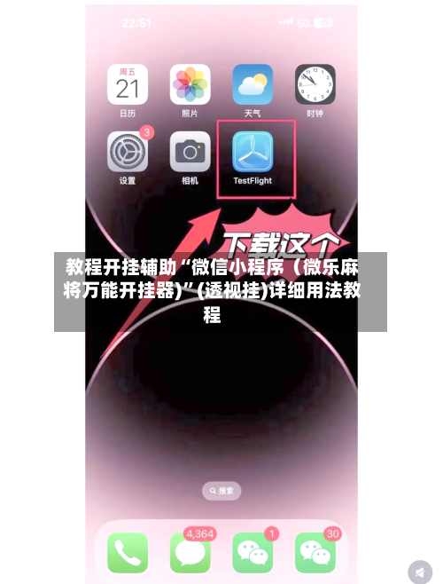 教程开挂辅助“微信小程序（微乐麻将万能开挂器)”(透视挂)详细用法教程-第3张图片