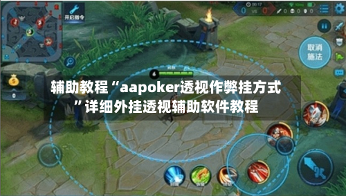 辅助教程“aapoker透视作弊挂方式”详细外挂透视辅助软件教程-第2张图片