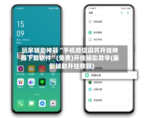 玩家辅助神器“手机微信麻将开挂神器下载软件”(免费)开挂辅助教学(最新辅助开挂教程)-第3张图片