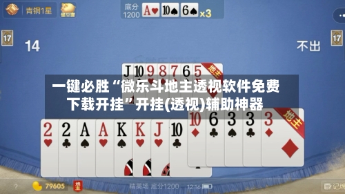 一键必胜“微乐斗地主透视软件免费下载开挂”开挂(透视)辅助神器-第2张图片