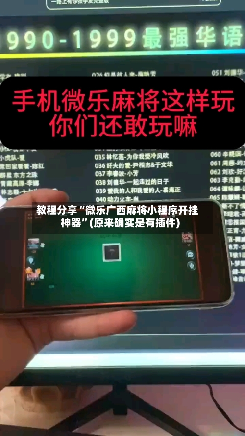 教程分享“微乐广西麻将小程序开挂神器	”(原来确实是有插件)-第2张图片