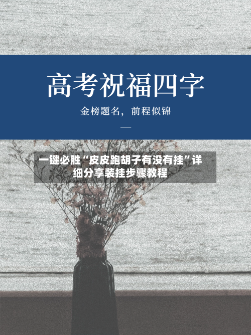 一键必胜“皮皮跑胡子有没有挂”详细分享装挂步骤教程-第2张图片