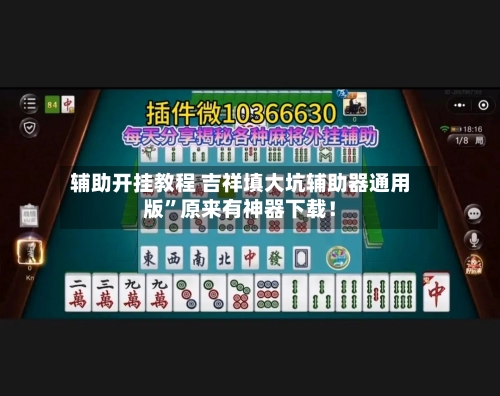 辅助开挂教程 吉祥填大坑辅助器通用版”原来有神器下载！-第2张图片