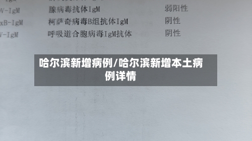 哈尔滨新增病例/哈尔滨新增本土病例详情-第2张图片