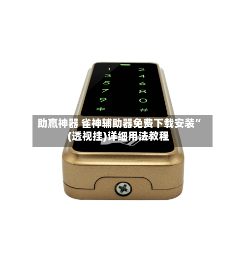 助赢神器 雀神辅助器免费下载安装”(透视挂)详细用法教程-第3张图片