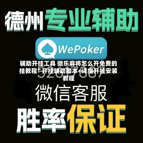 辅助开挂工具 微乐麻将怎么开免费的挂教程	”开挂辅助脚本+详细开挂安装教程-第2张图片
