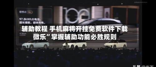 辅助教程 手机麻将开挂免费软件下载微乐”掌握辅助功能必胜规则-第3张图片