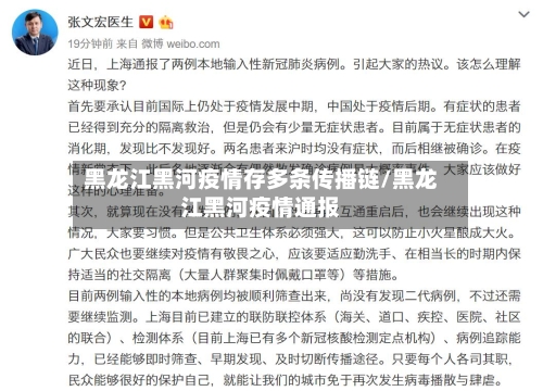 黑龙江黑河疫情存多条传播链/黑龙江黑河疫情通报-第2张图片
