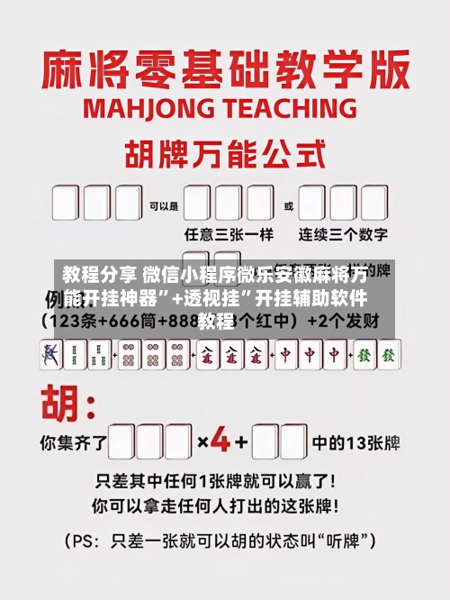 教程分享 微信小程序微乐安徽麻将万能开挂神器”+透视挂	”开挂辅助软件教程-第2张图片