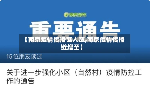 【南京疫情传播链人数,南京疫情传播链增至】-第2张图片