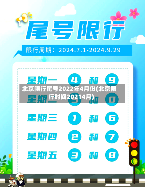 北京限行尾号2022年4月份(北京限行时间20214月)-第2张图片