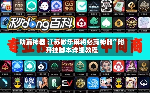 助赢神器 江苏微乐麻将必赢神器”附开挂脚本详细教程-第3张图片
